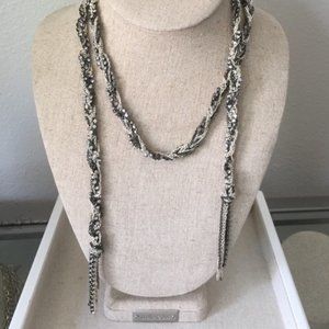 Stella & Dot Adrienne Mixed Chain Necklace